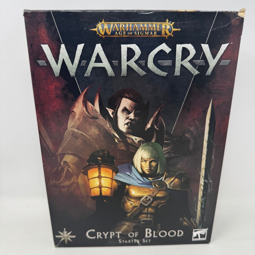 Warhammer Age of Sigmar Warcry Crypt of Blood Starter Set Incomplete AS IS